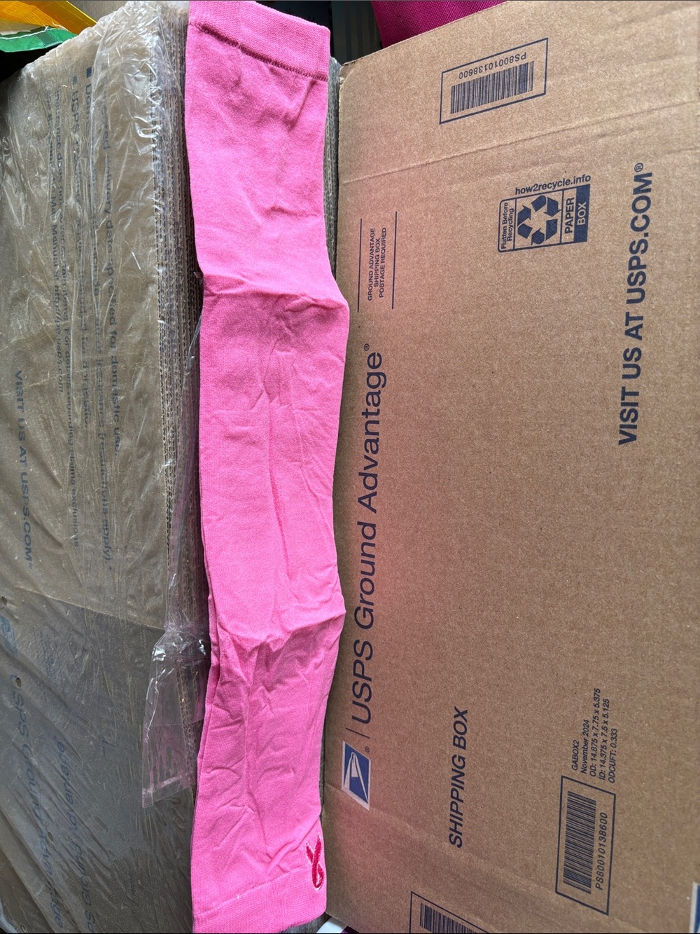 Bright Pink Compression Sleeves